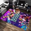 1pc Kpop Demon Hunters Rug, Comfortable Printed Home Area Carpet, Cozy Office Chair Rug