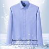 Romon Men's Formal Pure Cotton Non-Iron Long-Sleeve Shirt