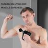 Kh810 Mini Fascial Gun Home Fitness Massager Muscle Relaxation Massage Gun (4 Massage Heads and 6 Gears)