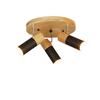 Adjustable LED Solid Wood Ceiling Spotlight for Living Room/Entrance