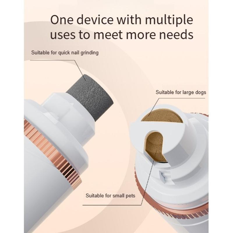 

Quiet Operations Pet 2 in 1 Hair and Trimming Device Rechargeable Battery CN