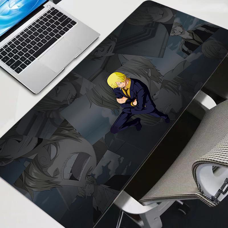 Mouse Pad One Piece Anime Gaming Accessories Mousepad Gamer PC Completo Computer Keyboard Desk Mat Durable Varmilo