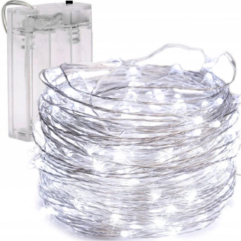 Fairy Lights String Lights 50 LEDs Cool White Indoor Decorative Christmas