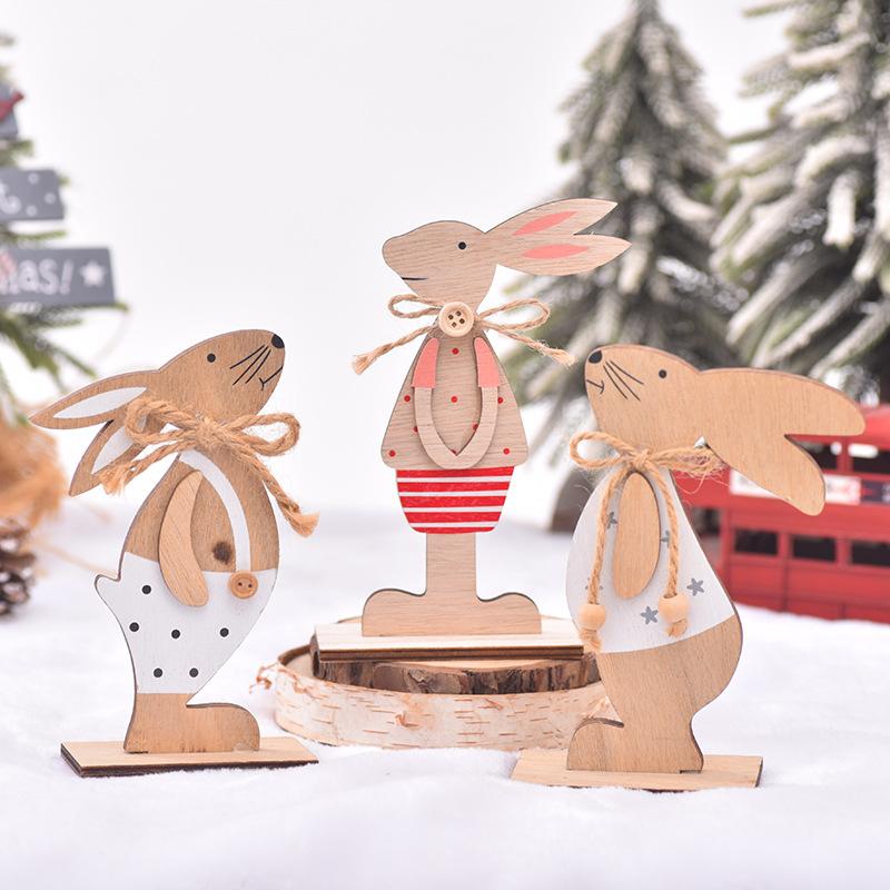 New Styles, Easter, Wooden Crafts, Rabbit Ornaments, Easter Decorations, Rabbits, Wooden Crafts Decorations, Holiday Ornaments