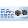 Hand Drill Gear 47 Teeth Outer Diameter 37mm Inner Bore 10mm With Keyway 3mm Hand Drill Accessories