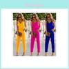 Elegant Damers Spaghetti Stropper Vide Ben Bodycon Jumpsuit Med V-hals Romper Bukser