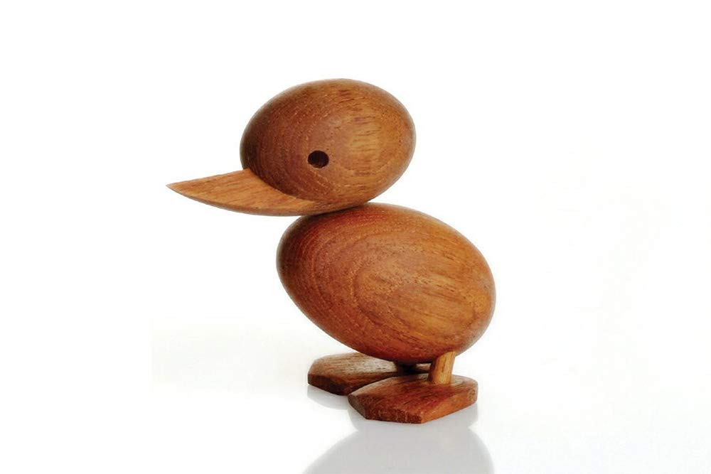 Duckling Baby Duck Holz Skandinavische Waren Figur Holzobjekt (hej!und)