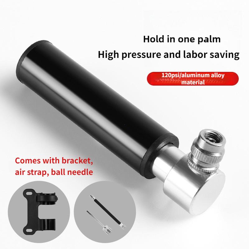 Mini Bike Pump Schrader Presta Valve MTB Road Cycling Pump Aluminum Alloy Bicycle Hand Air Pump Tire Inflator Accessories