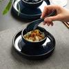 Hot Pot Restaurant, Tableware, High-End Hotel Table, Three-Piece Rice Bowl Dipping Bowl, Hotel Banquet Bone Spitting Plate