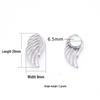 Stainless Steel Angel Wings Magnetic Ear Cuff Earring