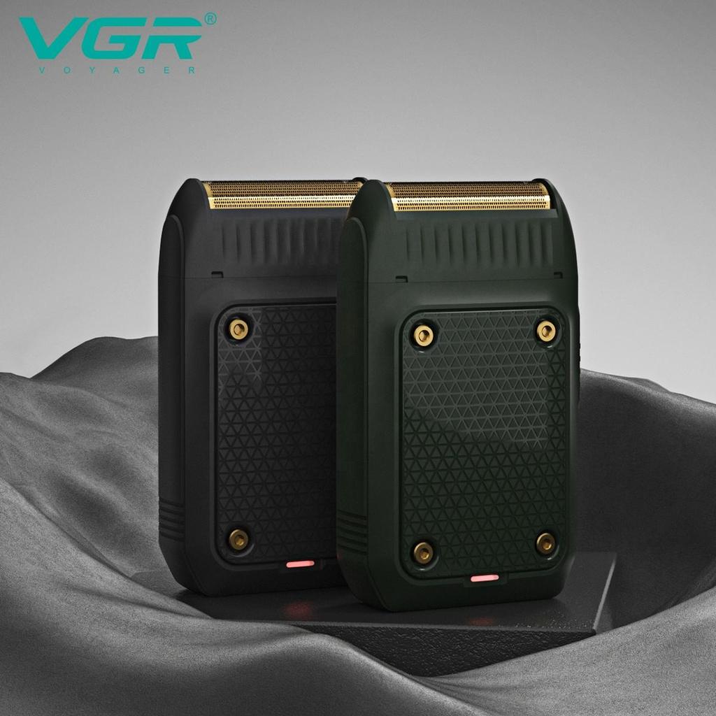 VGR V-353 Mini Shaver for Men with Reciprocating Blade Head USB Charging Hair Trimming Machine Whitening Device Portable Groomin