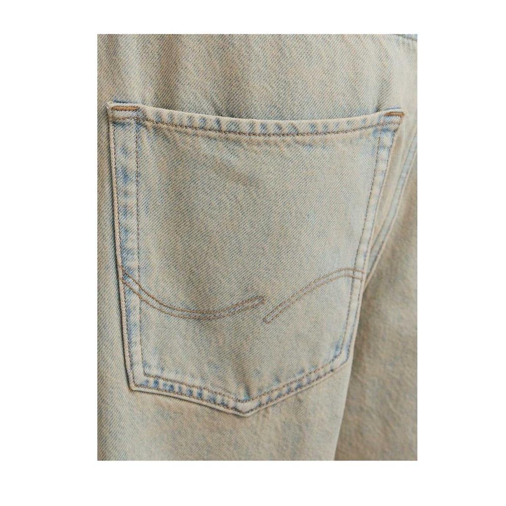 Jack And Jones Mens Ron Cotton Denim Loose Fit Jeans
