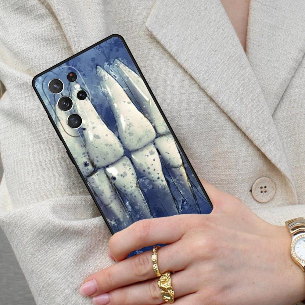 dentist tooth Art Cell Phone Case for Samsung Galaxy S26 Ultra S25 S24 S23 S22 S21 S20 Note10 Cover