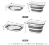 XLRPAT Large Folding Bucket Folding Bucket Home Storage Outdoor Camping Car Trunk Storage Car Wash Gardening Bath Shoes Footbath Bucket Shimano Bucket