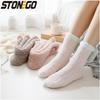 Warm Thick Velvet Socks for Women Cozy Plus Size Winter Sleeping Socks for Home Autumn Ankle Socks Bedroom Housewear