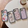 Phone Case IPhone 17 Pro Max 16 15 14 13 12 Cute Bear Bow Design Shockproof Protective Cover