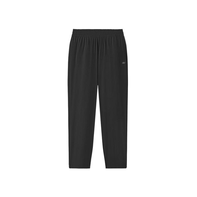 Skechers Однотонные Эластичные Свободные Повседневные Брюки Женские низ L226W041-0018 S