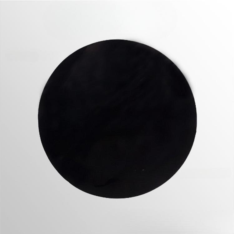 

1 шт. 24 см Круглый Антипригарный Высокотемпературный Коврик для Сковороды Лист-Вкладыш для Сковороды для Жарки Лист для Приготовления в Воке Подушечка для Кухни 1PC чёрный