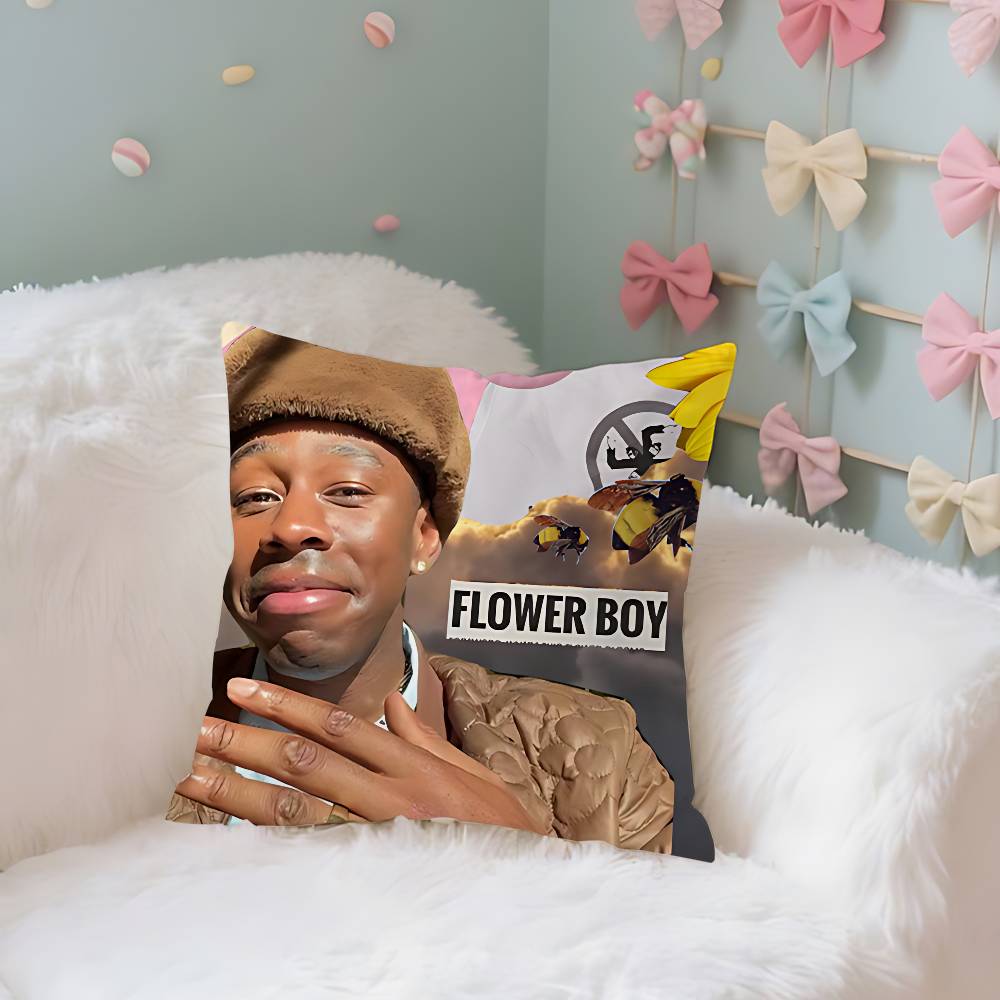 Tyler The Creator CALL ME IF YOU GET LOST Case Plush Fabric Soft Pillowcase Double Sided Print Cushion Cover Household Gifts