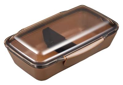Komorijushi Rice Resin Dome Lunch Box 750 Walnut
