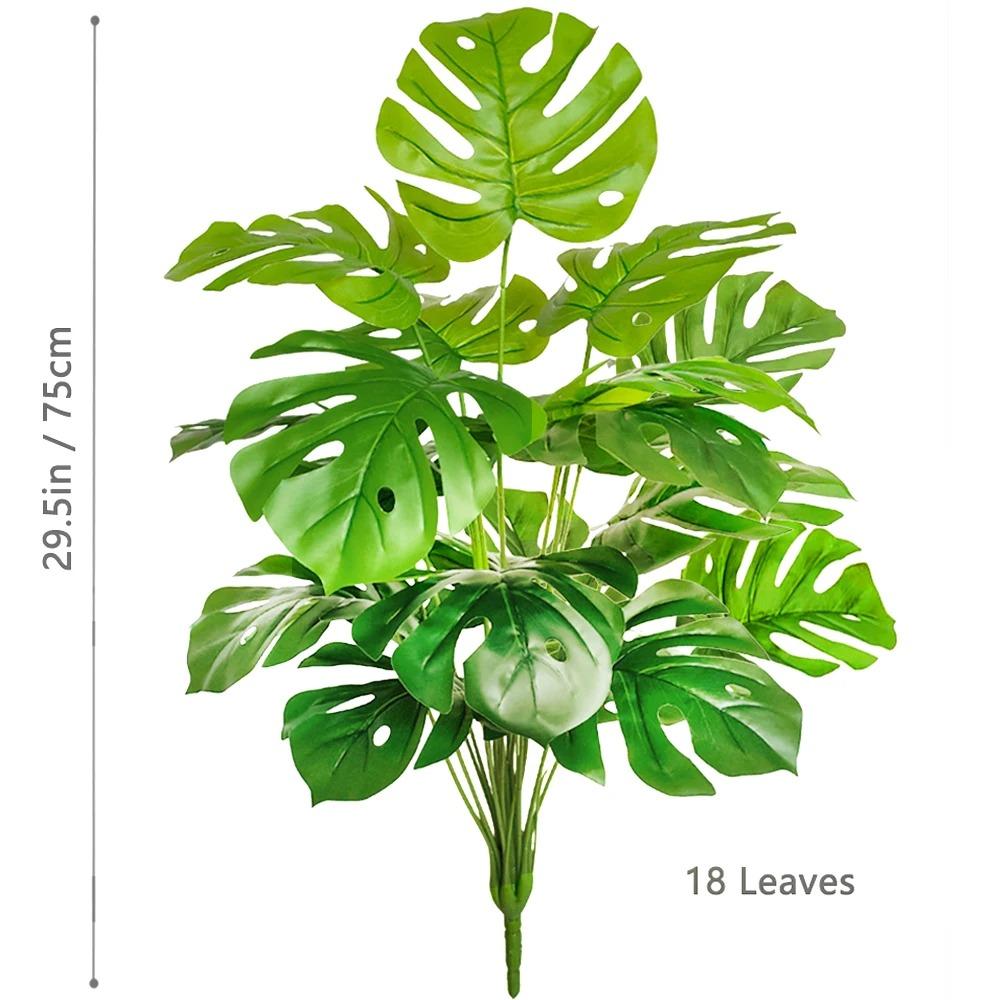 Paste Whole Leaf Lightweight And Portable Artificial Simulation Plants For Balcony And Terrace Home Decoration H1620