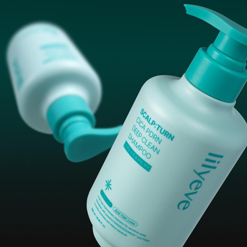 [lilyeve] Scalp Turn Cica PDRN Deep Clean Shampoo 500ml