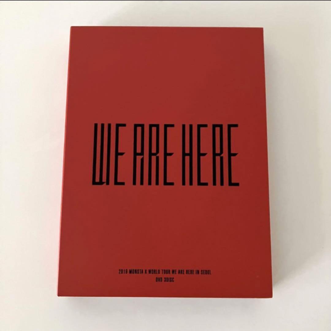 

[USED] MONSTA X WE ARE HERE DVD out of print