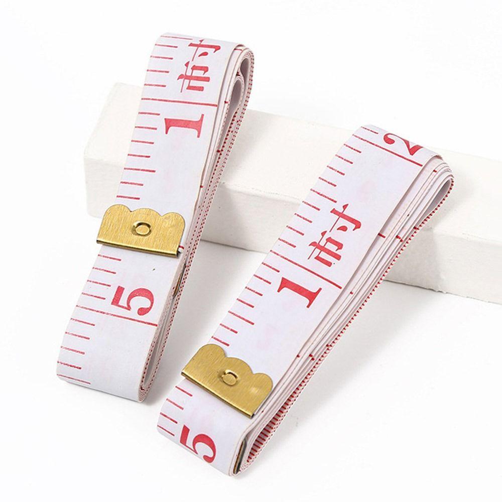 60in Soft Tape Measures Double Scale Clothes Tailor Ruler New Body Measuring Ruler