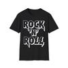 Camiseta Rock'N'Roll, Camiseta para Fã de Música Rock, Camiseta com Logo de Música, Top Rocker