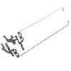 HSSDTECH Left & Right LCD Screen Hinge Bracket for HP Book 15-FC, 15-FD, 250, 255, G10, TPN-Q286, N36083-001