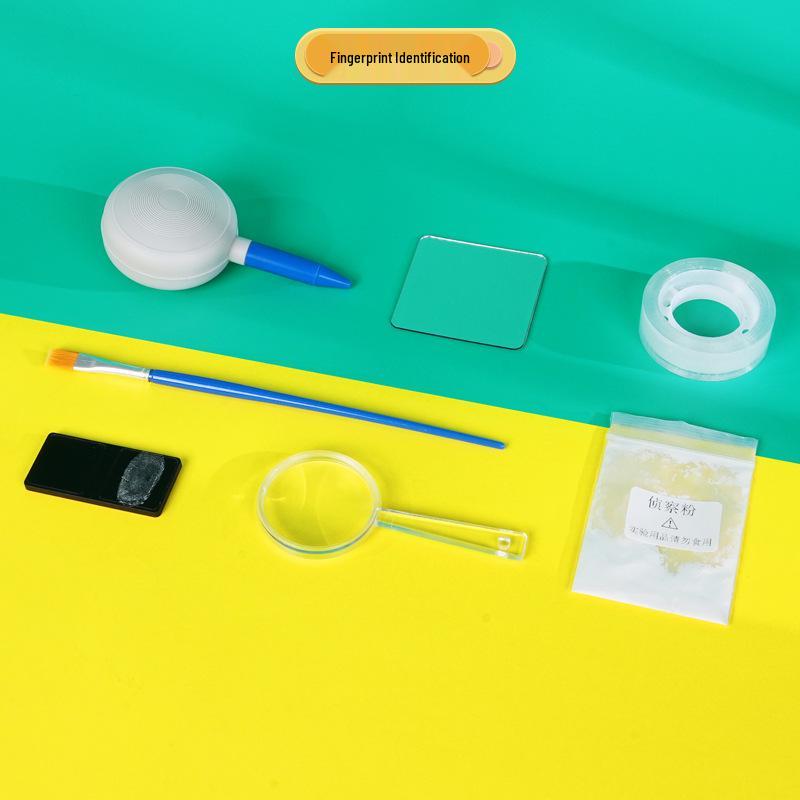 STEAM DIY Fingerprint Identification Kit: Fun Science Experiment & Educational Project