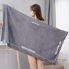 Large Microfiber Hair Towels Ultra Soft Hair Towel Wrap with Elastic Loop for Curly Hair Long & Short Hair