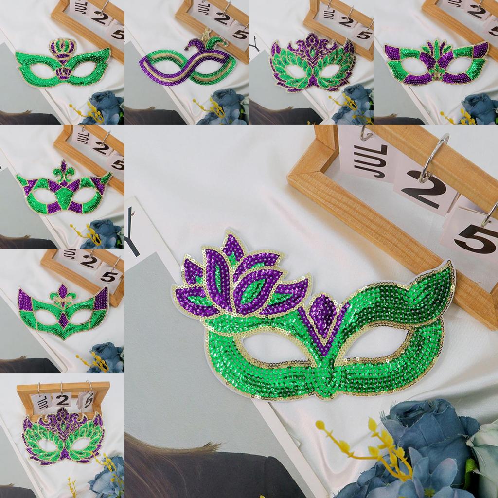 Anna Princess Carnival Face Mask With Diy Design For Halloween And Festival Party