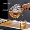 YIHUTEA Heat-Resistant Glass Side-Handle Tea Kettle