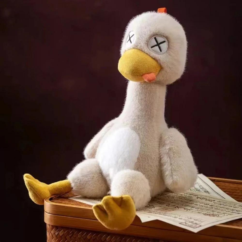 

New Magnetic Detachable Saltwater Duck Cute Duck Plush Doll Funny Commemorative Doll Gift for Friends Home Decoration Ornaments белый