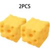 New Extra Large Cheese Squishy Fidget Toy Slow Rebound Shapeable Venting Ball Cheese Squeeze Toy for Adults Stress Relief Gift