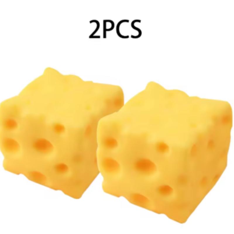New Extra Large Cheese Squishy Fidget Toy Slow Rebound Shapeable Venting Ball Cheese Squeeze Toy for Adults Stress Relief Gift