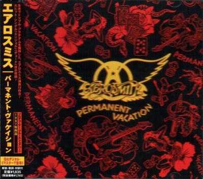 CD AEROSMITH  Permanent Vacation UICY3252 Geffen Records 2001 Japan Rock Used