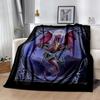 Gothic Style Blanket Comfortable Perfect for Livingroom Bed Seaside Four Seasons Multipurpose Warmthful Decor Best Holiday Gift for Friends Family