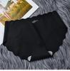 4Pcs/Set Seamless Underwear Silk Women's Panties 3XL Tangas Lady Ruffle Underpants 4 Pieces Girls Briefs Panty Sexy Lingerie 4PC
