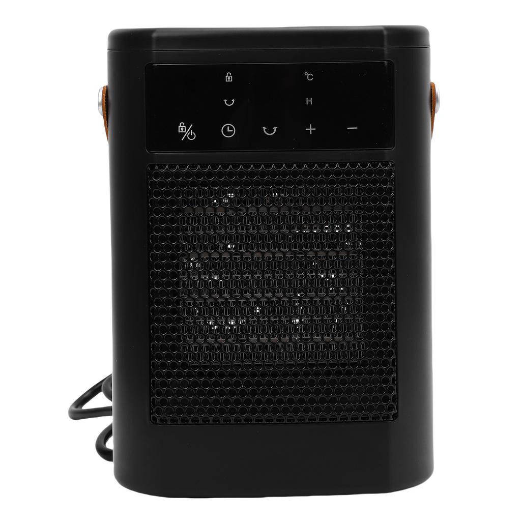 Space Heater 1500W Portable Electric Heater PTC Ceramic Heater with Remote 12H Timer Quiet Touch Screen for Indoor