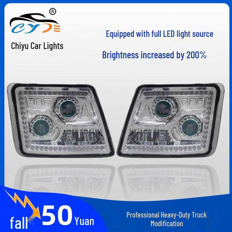 Chiyou LED Bi-Xenon Headlight Assembly for Ouman GTL H4-B Dump Truck
