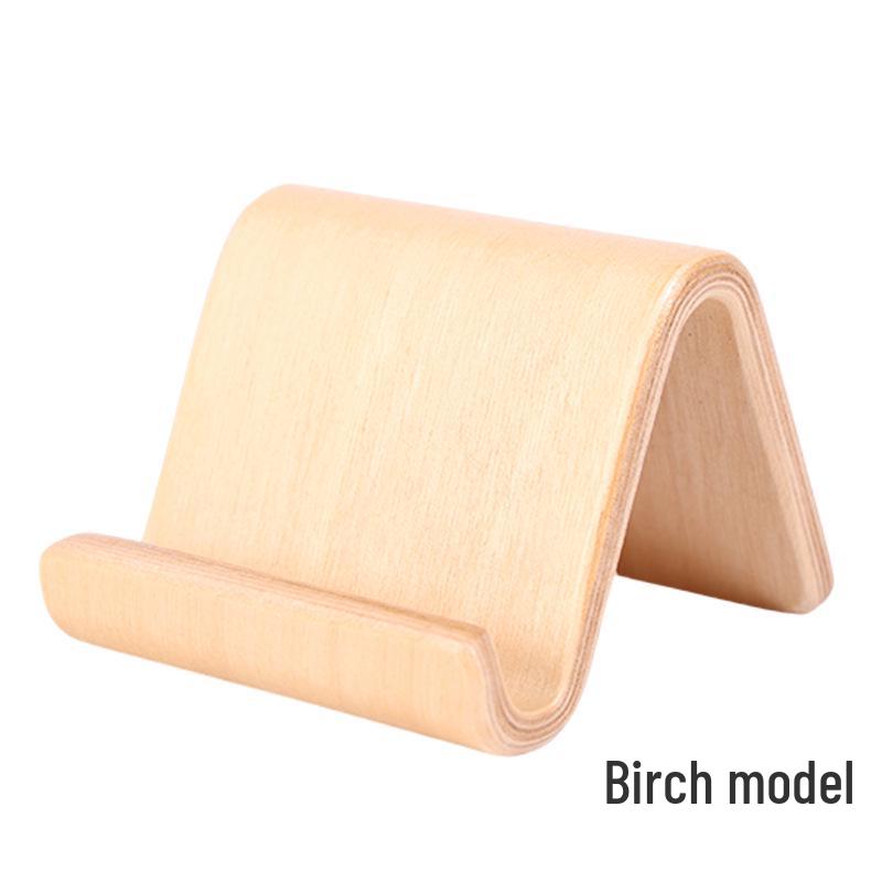 

Birch Walnut Wooden Phone & Tablet Stand with Multifunctional Charging Base