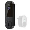 Waterproof 5G 2.4G WiFi Video Doorbell 1080P Smart Home Wireless Intercom Camera Door Bell for Security Protection Accessory