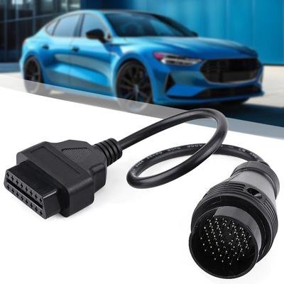 OBD2 Adaptérový Kabel 38 Pin na 16 Pin Konektor pro Kompatibilní s Mercedes-Benz, Autopříslušenství