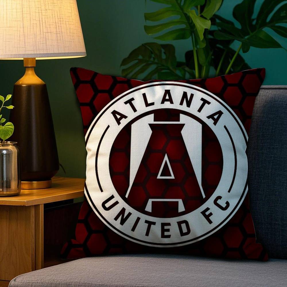 American Cities Atlanta Pillow Case Plush Fabric Soft Double Sided Print Home Sofa High Quality Cushion Cover Throw