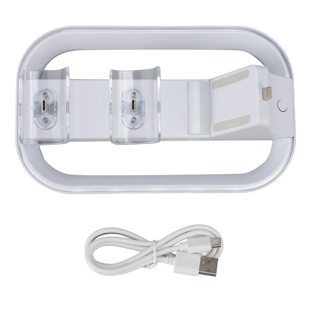 Game Console Charging Stand 3 In 1 Colorful RGB Light Game Console Charging Dock Station for Portal