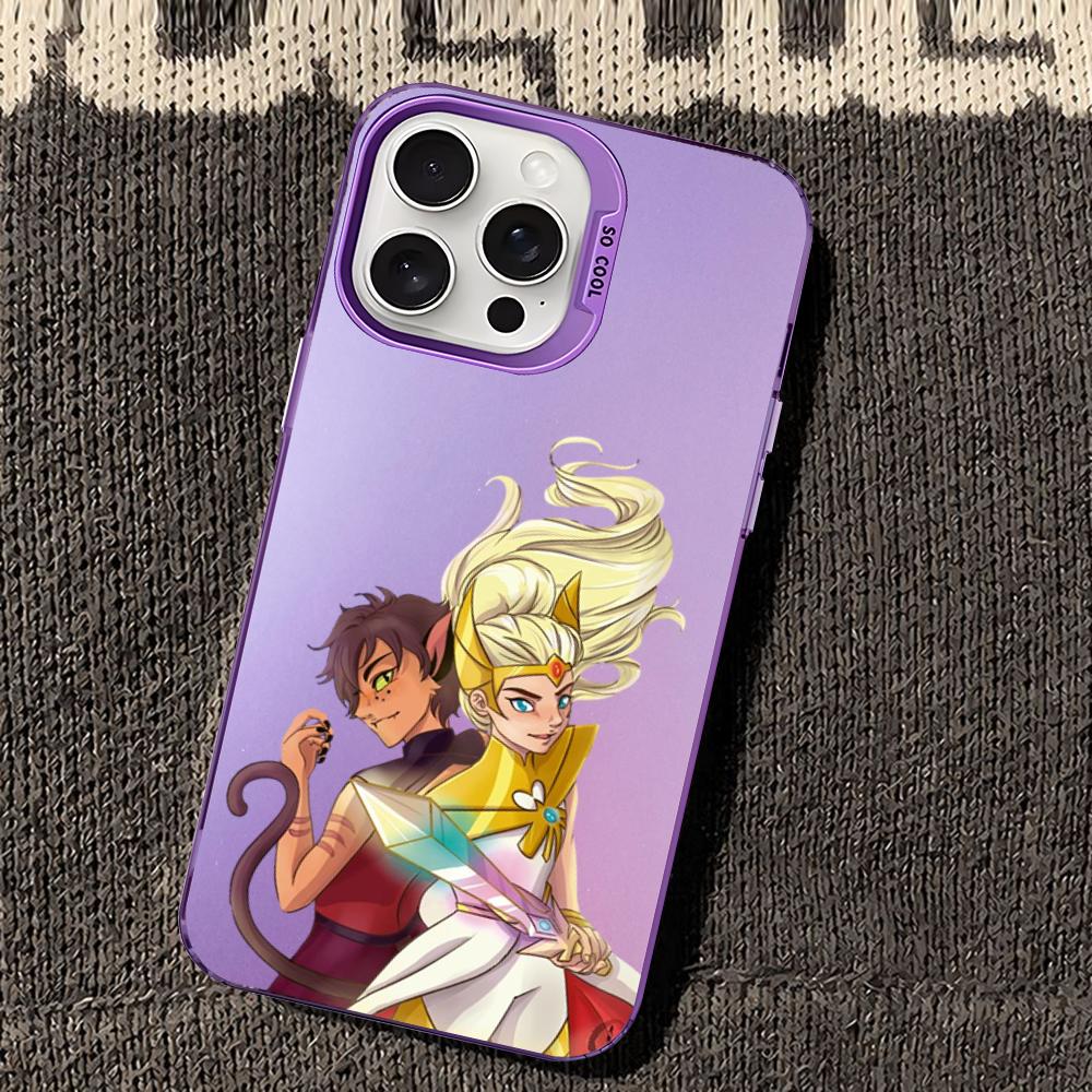 

She-Ra and the Princesses of Power Phone Case For iPhone 16 15 14 13 12 11Pro Max X XR XSMAX 8 7Plus Matte Shockproof Back Cover iPhone 16