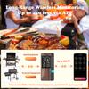 Wireless Meat Thermometer Digital Bluetooth Dual Probe Rechargeable with LCD Screen Support Mobile APP for BBQ Oven Grill