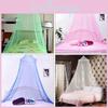 Elegant White Mosquito Net Bed Canopy With Delicate Lace Trim For Romantic Bedroom Decor